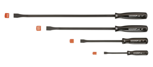 GEDORE R19101002 Assembly lever set 24-18-12-8 inch 4-piece