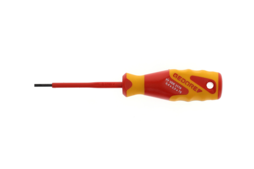GEDORE VDE 2170 2.5 VDE screwdriver slotted 2.5 mm