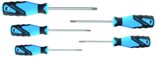 GEDORE 2163 TXB-05 3C screwdriver set 5-pc TX pin T10-T30