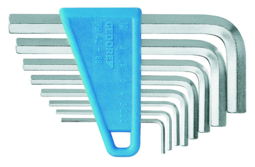 GEDORE PH 42-88 Hex key L-wrench set in holder 8 pcs 2-10 mm