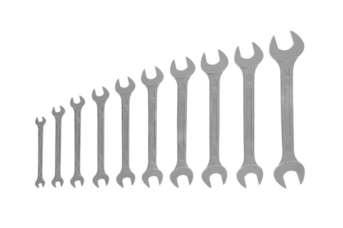 GEDORE 6-10 Double open-end wrench set 10-piece 6-27 mm