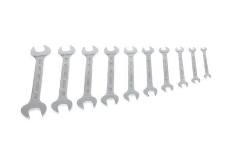 GEDORE 6-10 Double open-end wrench set 10-piece 6-27 mm