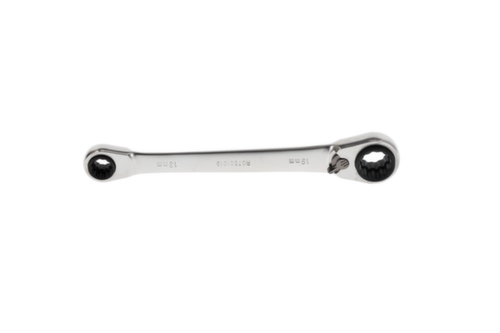GEDORE R07501019 Double ring ratchet wrench right/left 10+13+17+19 mm