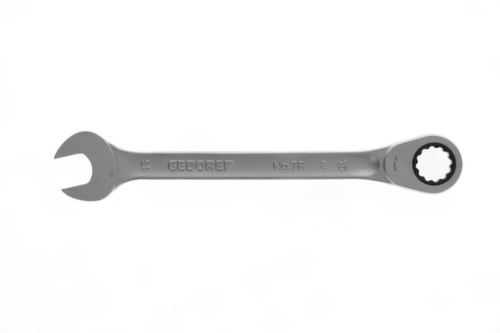 GEDORE 7 R 15 Open-end wrench with ring ratchet UD profile 15 mm
