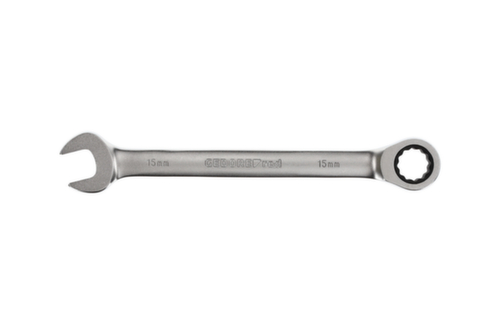GEDORE RED R07100150 Combination ratchet wrench SW15 mm 200 mm