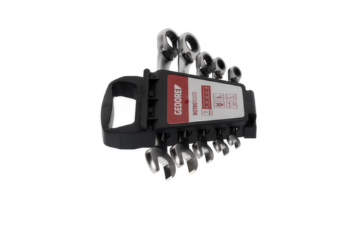 GEDORE R07205005 Combination wrench set SW8-19 mm 5-piece