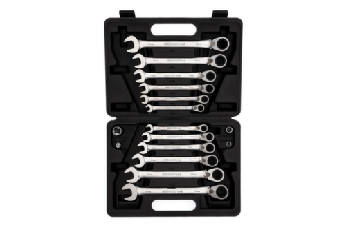 GEDORE R07203016 Combination ratchet wrench set SW8-19 mm 16-piece