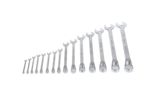 GEDORE 1 B-0115 Combination wrench set 15-piece 6-32 mm