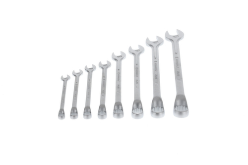 GEDORE 1 B-08 Combination wrench set 8-piece 10-24 mm