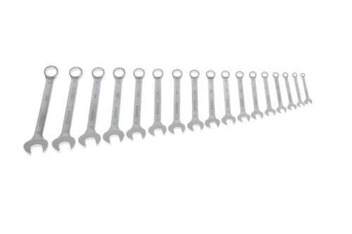 GEDORE 7-017 Combination wrench set 17-piece UD profile 6-22 mm