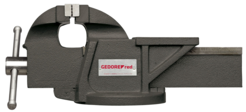 GEDORE RED R93800125 Vice jaw width 125mm rigid 17kg