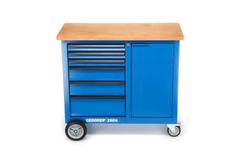 GEDORE 1504 0321 Roller workbench with 6 drawers