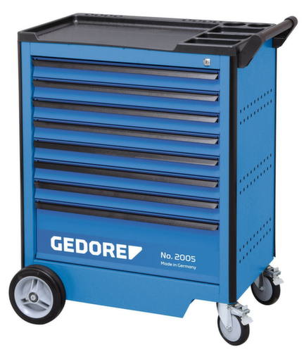 GEDORE 2005 0701 Tool trolley with 8 drawers