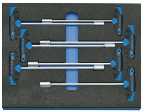 GEDORE 2005 CT2-2133 T Socket set in check tool module