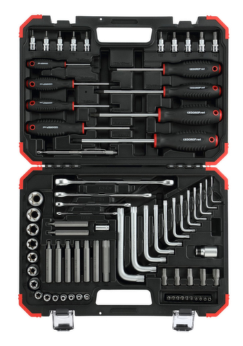 GEDORE RED R68003075 TX screwdriver set in case 75-piece set