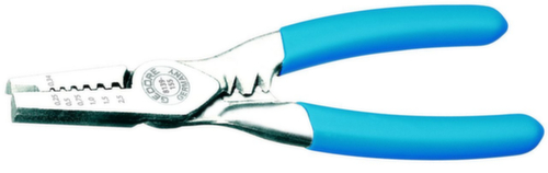 GEDORE 8139-155 TC Wire end crimping pliers with special prism 155 mm