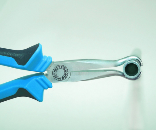 GEDORE 8138-200 JC Mechanic's pliers angled 200 mm 2C handle
