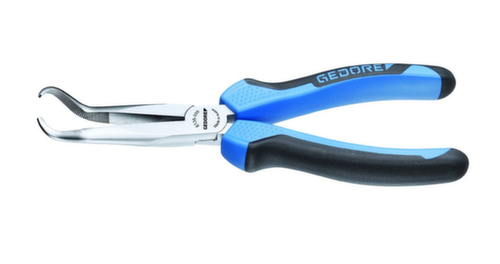 GEDORE 8138-200 JC Mechanic's pliers angled 200 mm 2C handle