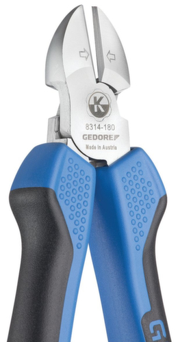 GEDORE 8314-180 TL Kraft diagonal cutters 180 mm dip-insulated