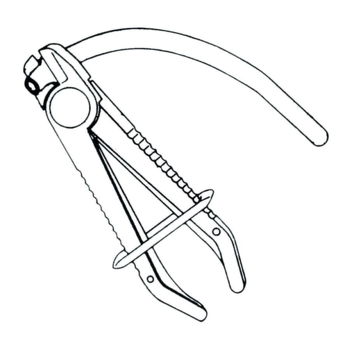GEDORE R15151000 Hose clamp pliers set Ø 0-60mm 3-piece