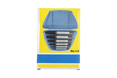 GEDORE 8551 S-006 Screw extractor set 6-piece M3-M24
