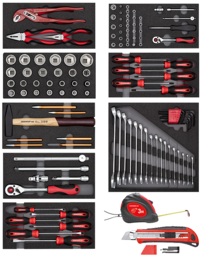 GEDORE R21562005 Tool set in tool trolley GEDWorker 119 pcs.