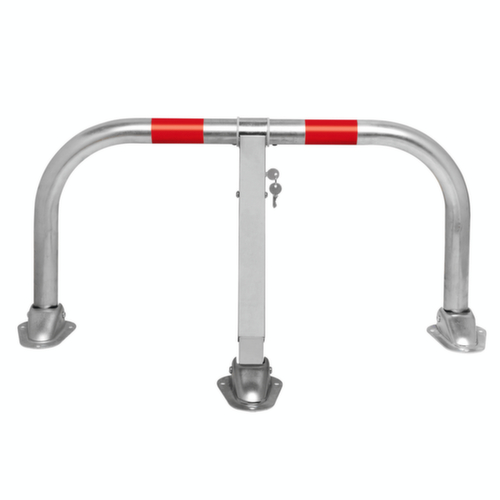 Reversible parking bracket SESAM, height 455 mm, For doweling