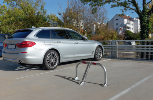 Reversible parking bracket SESAM, height 455 mm, For doweling