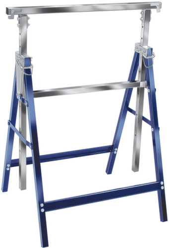 Brennenstuhl Height-adjustable work trestle, load capacity 160 kg, Steel