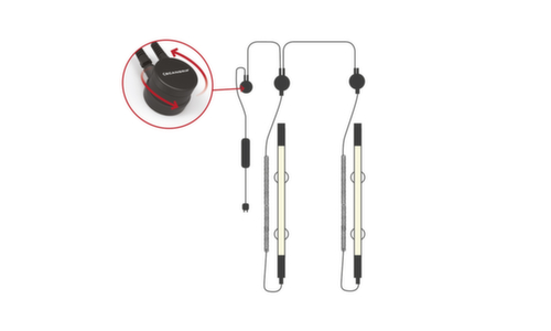Scangrip Brightness control LINE LIGHT for workshop lamp