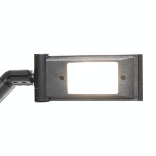MAUL Dimmable LED table lamp MAULsolaris, light neutral white, silver