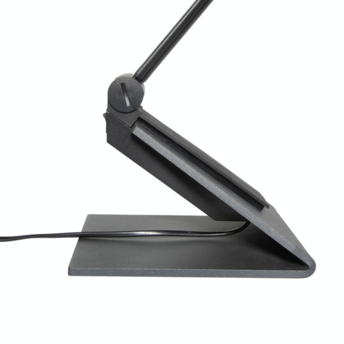 MAUL Dimmable LED table lamp MAULsolaris, light neutral white, silver