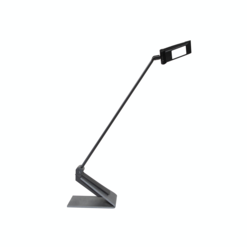 MAUL Dimmable LED table lamp MAULsolaris, light neutral white, silver