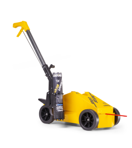 Floor marking device Smart Striper® for paint cans, yellow