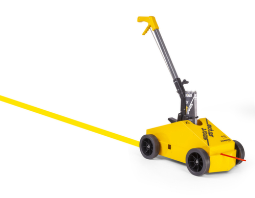 Floor marking device Smart Striper® for paint cans, yellow