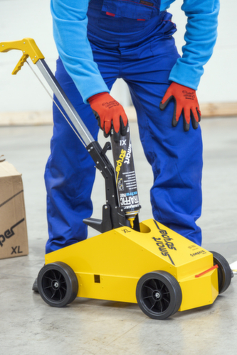 Floor marking device Smart Striper® for paint cans, yellow