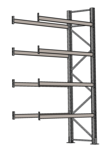 SCHULTE Pallet rack for 18 pallets, 5965 mm wide, 3 storage levels