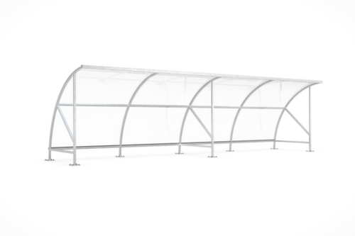 WSM Round arch bicycle shelter Bamberg