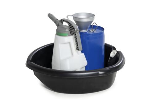 Denios PE drip tray for small containers
