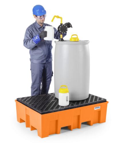 PE drip tray base-line for 2x200 l drum