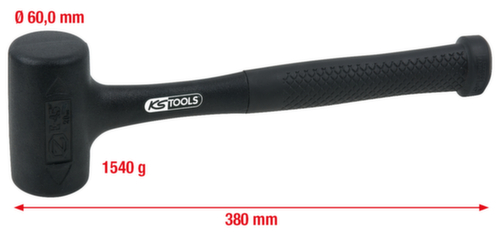 KS Tools Non-rebound soft-face mallet
