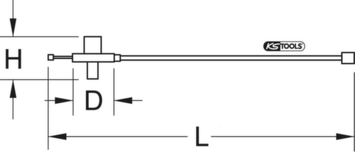 KS Tools 1/2" angle measuring disk
