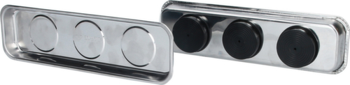 Brilliant Tools Magnetic tray / bowl set made of stainless steel 65 x 226 mm
