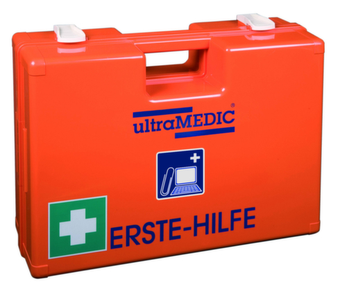 ultraMEDIC First aid kit with industry-specific filling, Filling according to DIN 13157