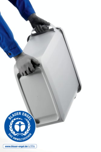 Durable Litter garbage can DURABIN® ECO for floor installation
