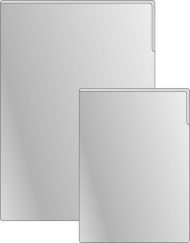 EICHNER Self-adhesive cover for documents/ID cards in DIN A4 or DIN A5