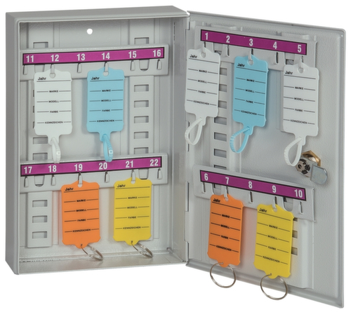 EICHNER Key cabinet with different numbers of hooks