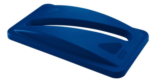 Rubbermaid Support cover for paper Slim Jim® for Recyclables collector, blue