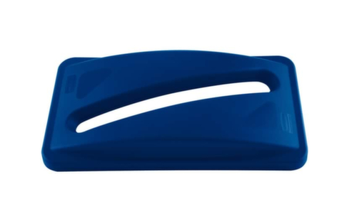 Rubbermaid Support cover for paper Slim Jim® for Recyclables collector, blue