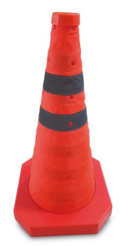 UDOBÄR Folding cone made of ABS in orange